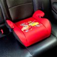 Rehausseur siège auto pour enfants - Disney - Cars 104 - Groupe 2/3 - Rouge - Avec réducteur-3