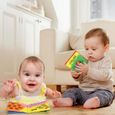 Livres d'éveil, Livres de jouets de bébé Le Livre,  Livre de Bain Lot de 6, Book Baby, Educatif en Tissu Jouets pour Enfants-3
