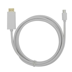 Adaptateur Mini DisplayPort Vers HDMI 1080p 60Hz - Câble Intégré 30cm Pour MacBook, Surface Pro, PC - Connexion Simple - 10