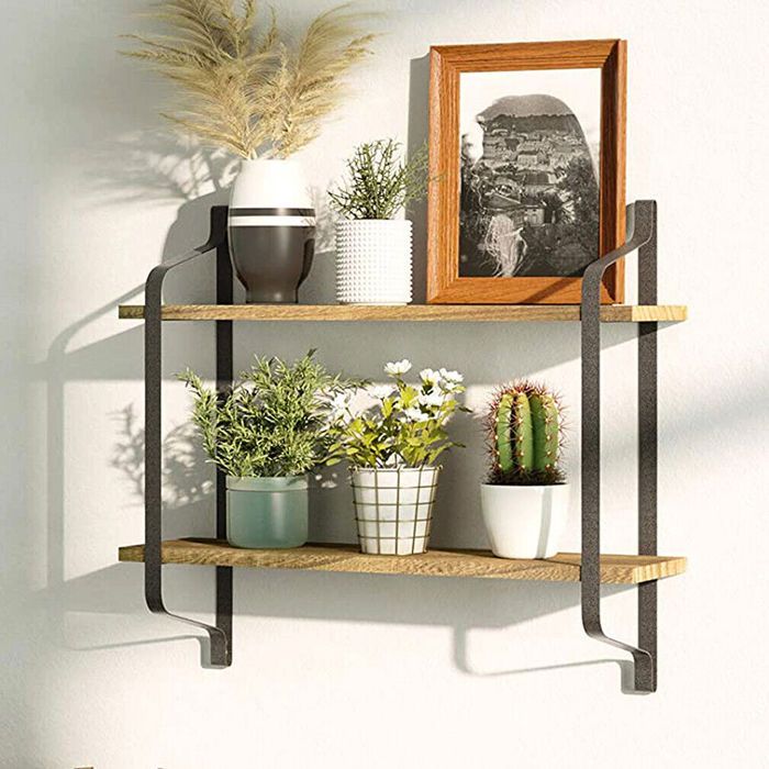 Étagère murale rectangulaire 110 x 40 x 31 cm, meuble de rangement polyvalent, armoire murale, aggloméré, noir