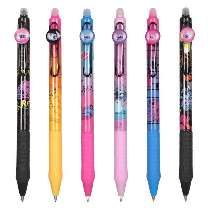Stylo à Encre Gel Effaçable Bleu Pyramid – écriture Fluide, Confortable Pour L'école, Le Bureau Ou La Maison ! - 9