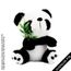 peluche bébé panda