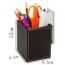 Bleu Nyyi Porte-stylo en M/étal Organiseur de Bureau Style de Grille