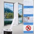 Joint de fenêtre pour climatiseur mobile - Longueur 500 cm - Tissu d'isolation imperméable