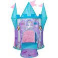 Tente de jeu pop-up château La Reine des Neiges Disney - Bleu - Pour enfant de 2 ans et plus-0