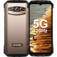 DOOGEE V30T Smartphone Robuste 5G 20Go+256Go 6.58" FHD 120Hz 10800mAh/66W 108MP Caméra GPS NFC - Or-0