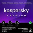 Kaspersky Premium (Total Security) 2024 - (5 Postes - 2 Ans) | Version Téléchargement-0