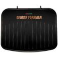 Fit Grill Copper Medium George Foreman 25811-56 - 2 en 1 - Rangement pratique - Performance & Design Premium - Nettoyage facile-0