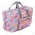 TD® Sac de voyage pliant sac fourre-tout pliable femme grande capacité voyage d'affaires embarquement courte distance bagage étanche-0