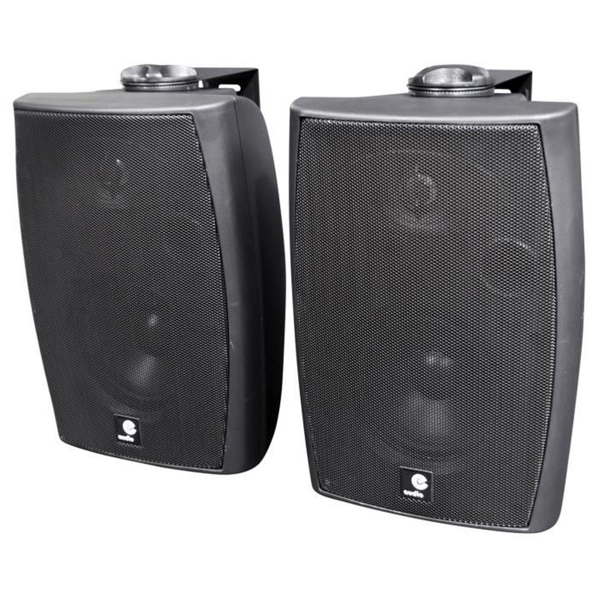 Jeu d'enceintes 1 active / 1 passive couleur blanche 2 X 30W APART - LA BS