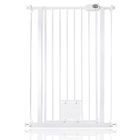 Barrière de Sécurité Pour Animaux Avec Chatière - Bettacare - 75cm - 84cm - Blanc - Métal