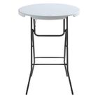 MOB EVENT PRO Mange debout pliant, Lot de 5 tables hautes de bar