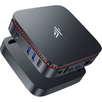 NiPoGi Mini PC Intel Alder Lake-N97 , Windows 11 Pro, 16Go RAM 512Go SSD, 4K UHD,1.8-3.6GHz, NOIR