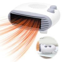 Radiateur Soufflant Joulli 2000w 3 vitesses réglables Thermostat Réglabl Convient pour le bureau et la maison