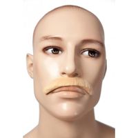 Moustache de Gangster - PTIT CLOWN - Autocollante - Taille unique - Blond