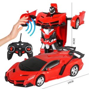 Voiture Robot Transformable, Robuste, Jouets Transformables 1:18