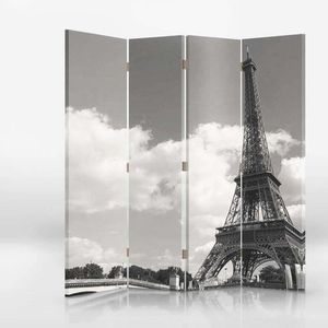 DEKORY - Tour Eiffel Paris Décoration Murale en métal - 61x78 cm - Objets  déco - Rue du Commerce