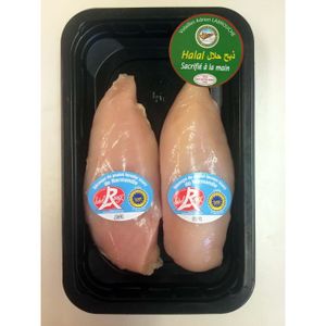 VIANDE DE POULET Colis Filets de Poulet Fermier Label Rouge Halal - 1,2kg - Normandie