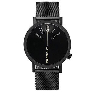 MONTRE Projects Watches Past, Present, Future Black Mesh 