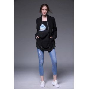 3 En 1 Multifonction Porte Bebe Veste Kangaroo Manteau Chaude Maternite Pull Pour Enceinte Femmes Go Achat Vente Porte Bebe Cdiscount