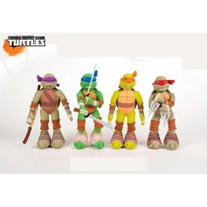 Snackles Ninja Turtles Donatello - Peluche De 14 Pulgadas De ZURU, Peluche Cómodo Y Blando Con Tema De Tortugas Ninja Mutantes Adolescentes Y Accesorio Para Aperitivos De Pizza
