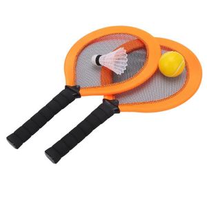 RAQUETTE DE TENNIS ESTINK Kit de tennis pour enfants Raquettes de tennis pour enfants avec balle de tennis de badminton pour exercice de sports de