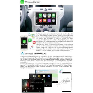 GPS AUTO JUNHUA Argent Android 8 2 + 32 Go sans Fil Carplay