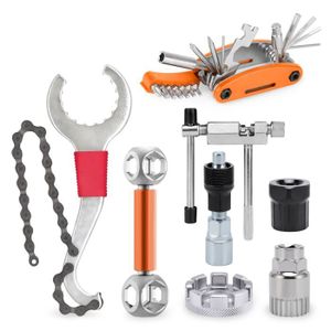 IceDONz-Kit d'outils de réparation de vélo multifonctionnel, boîte