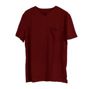 T-SHIRT MAILLOT DE SPORT T-shirt Fitness Homme - Stretch Coton - Manches Co