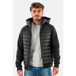 SUPERDRY Veste bleue/noire homme Superdry Storm Quilted pas cher 