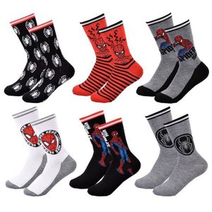 23/26, pack de 6 asst1 Spiderman Chaussettes enfant Modèle photo selon  arrivage. Garçon Vêtements