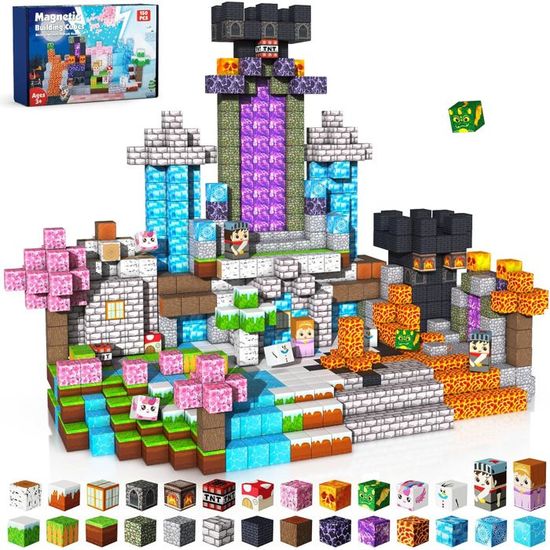 32 Blocs De Construction Magnétiques Pour Enfants De 3 à 8 Ans – Jouets STEM éducatifs En Formes Variées, Cadeau Idéal