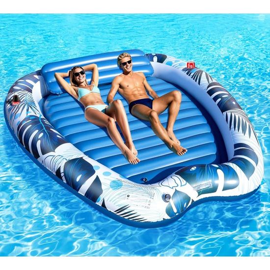 Matelas Gonflable Piscine,Bouee Piscine Adulte,Hamac d'eau Gonflable