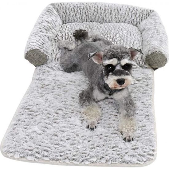 4 en 1 canapé chien coussin blanket tapis couverture pour chien chiot chat chaton taille m 107 * 60 * 12cm