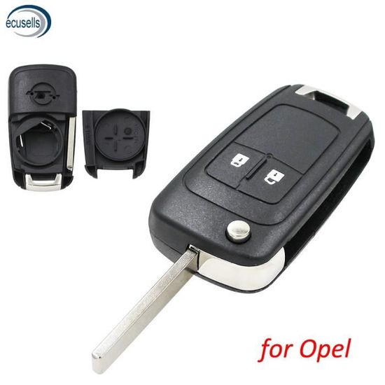 Boitier télécommande coque de clé plip Opel Astra, Zafira, Insignia