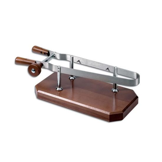 Support à Jambon Sec En Bois Pin - Occasion, état Fonctionnel, Marques D'usure