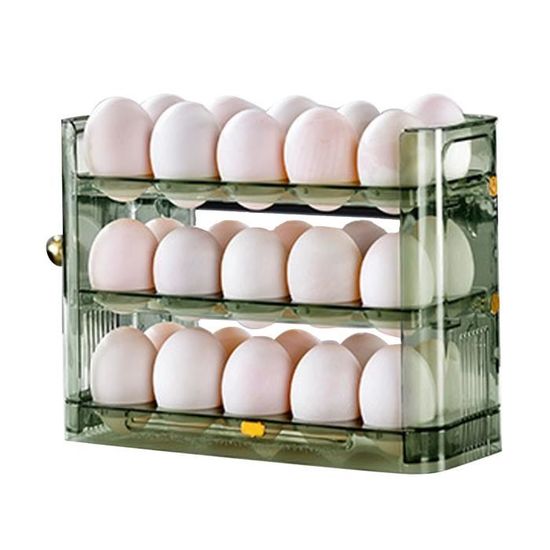 CONTENEUR À ŒUFS Distributeur D'œufs, Boîte De Rangement De Cuisine