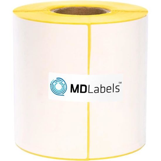 Lot De 300 étiquettes Thermiques Rouges - 30x40mm, Vinyle, Compatibles Imprimantes Brother M110/M220 (pour Prix, Code-barres)