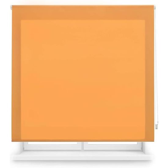 Store Enrouleur Translucide Blindecor - Uni Pierre - 80x175cm - Intimité Et Lumière
