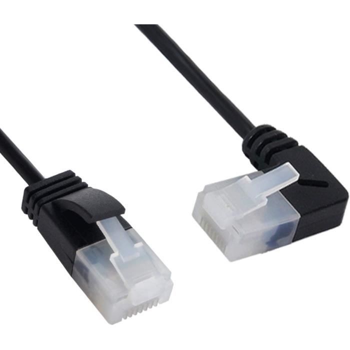 20 cm 30 cm 50 cm court CAT 6 RJ45 réseau Lan câble Ethernet cordon de raccordement  44