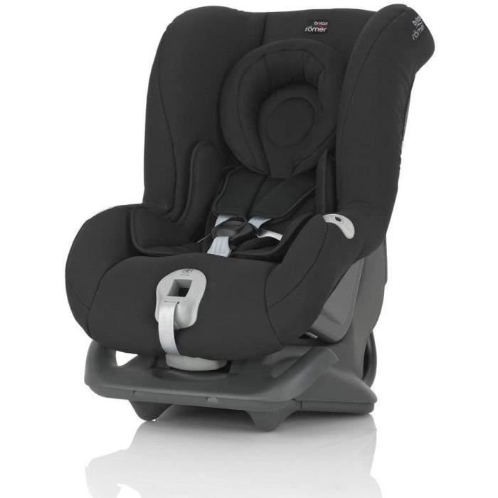Britax Römer Siège-auto Naissance à 4 ans - 0 - 18 kg - - FIRST CLASS PLUS - Ceinturé Groupe 0+/1 - Cosmos Black