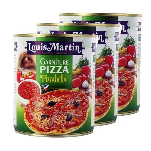 Lot 3X Garniture pour pizza - Louis Martin - boîte 800g