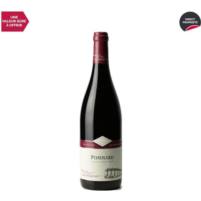 Pommard Rouge 2015 - 75cl - Domaine Eric Montchovet - Vin AOC Rouge de Bourgogne - Cépage Pinot Noir