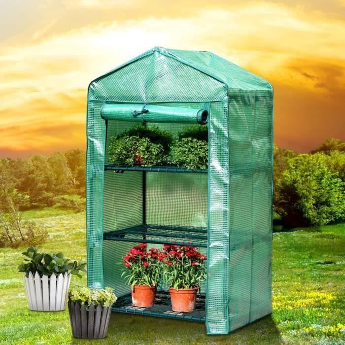 Couverture de Serre Protection Plantes Verte Jardinage Anti-gel Hiver Anti Insect 69*49*160cm Gr27686