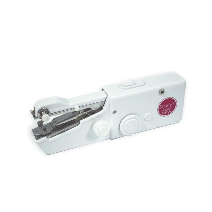 Starlyf Fast Sew – Machine à coudre sans fil, pratique et portable Easy Retouche qui permet de coudre facilement et rapidement