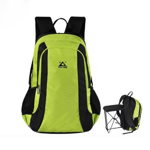 Sac À Dos plein air Camping Randonnée Voyage Sac À Dos Femmes Étanche Chasse Pêche Sac À Dos Chaise Pliante Hommes Sport Sac