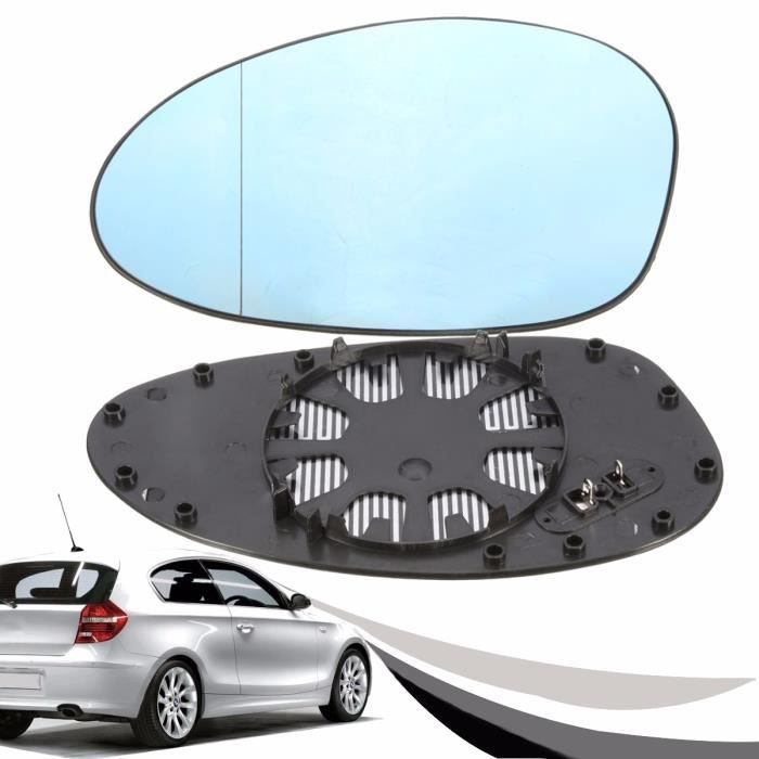 1 x MIROIR GAUCHE SIDE GLACE RETROVISEUR CHAUFFE WIDE ANGLE POUR bmw 1 3 série e81 e82