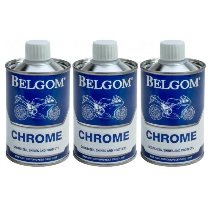 BELGOM - Pack De 3 Belgom Chromes