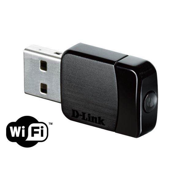 D-LINK Adaptateur nano USB Wireless AC Dual-Band - DWA-171