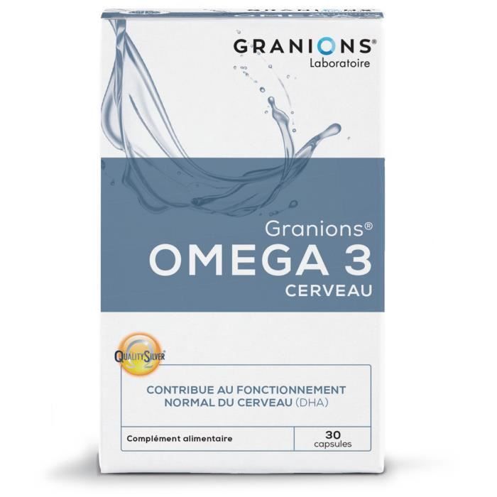 Granions Omega 3 Cerveau 30 capsules